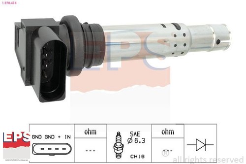 Eps 970 474 zündspule - eps, 1.970.474